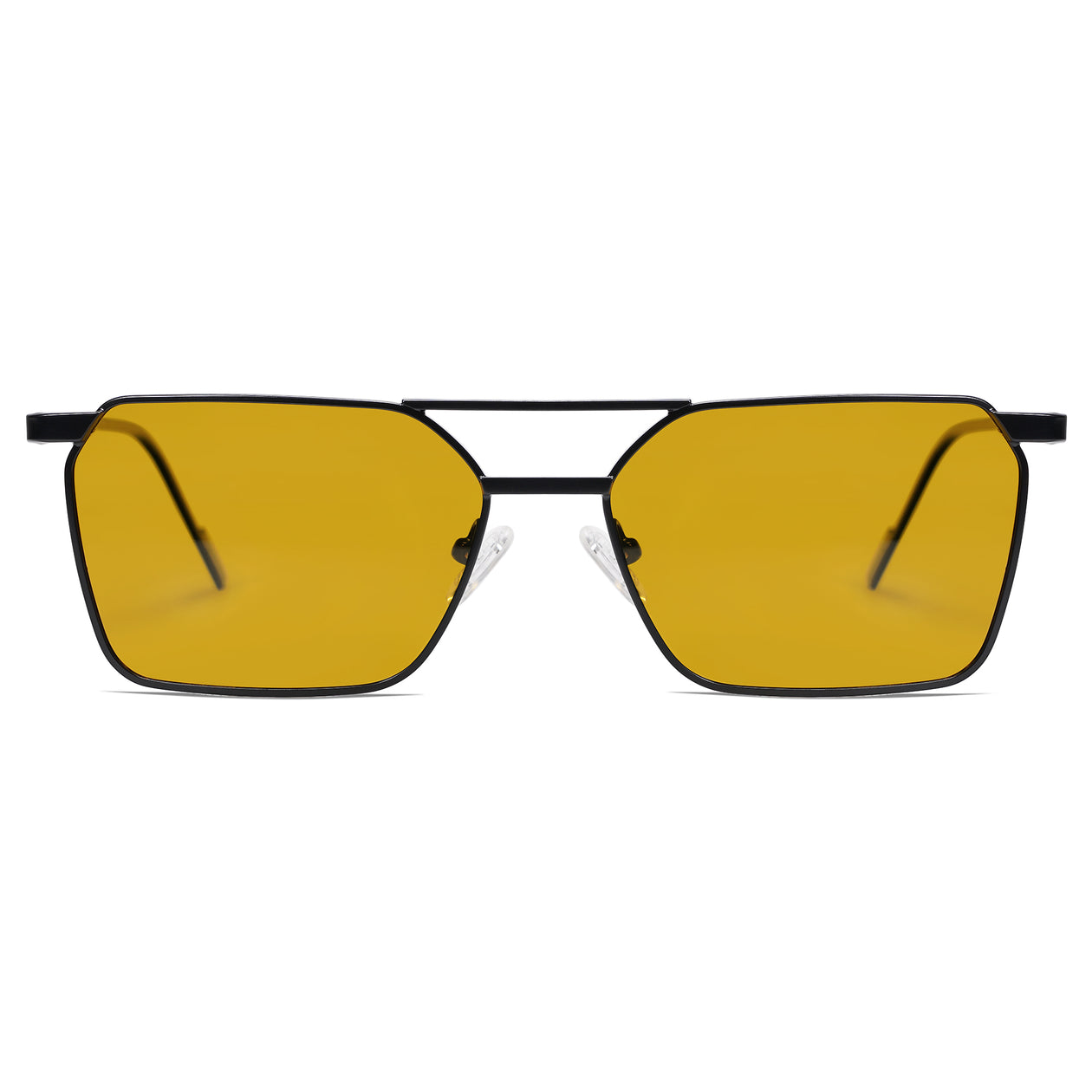  VANLINKER Thick Square Sunglasses for Men Women Retro